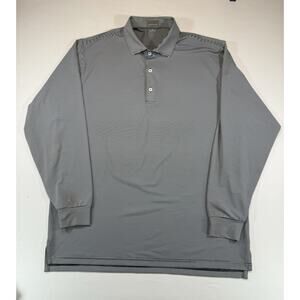 Fennec Golf Men’s XL OSU Cowboys Long Sleeve Striped Performance Polo